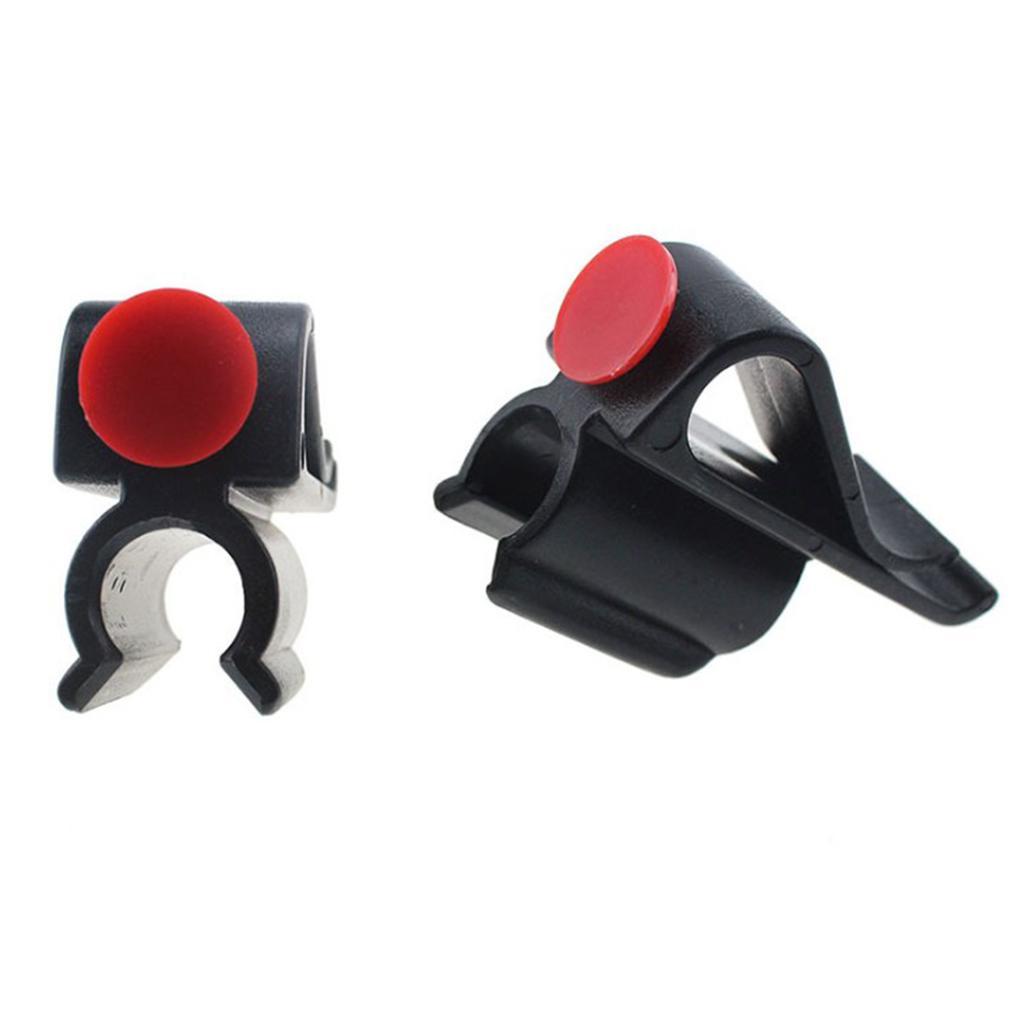 Black 2Pcs Golf Club Organizers Putter Clip Holder & Ball Marker / Iron Driver , can Attach to your Golf Bag Belt