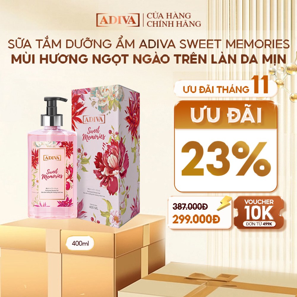 Sữa Tắm Dưỡng Ẩm Hương Nước Hoa Sweet Memories (400ml/ Chai)