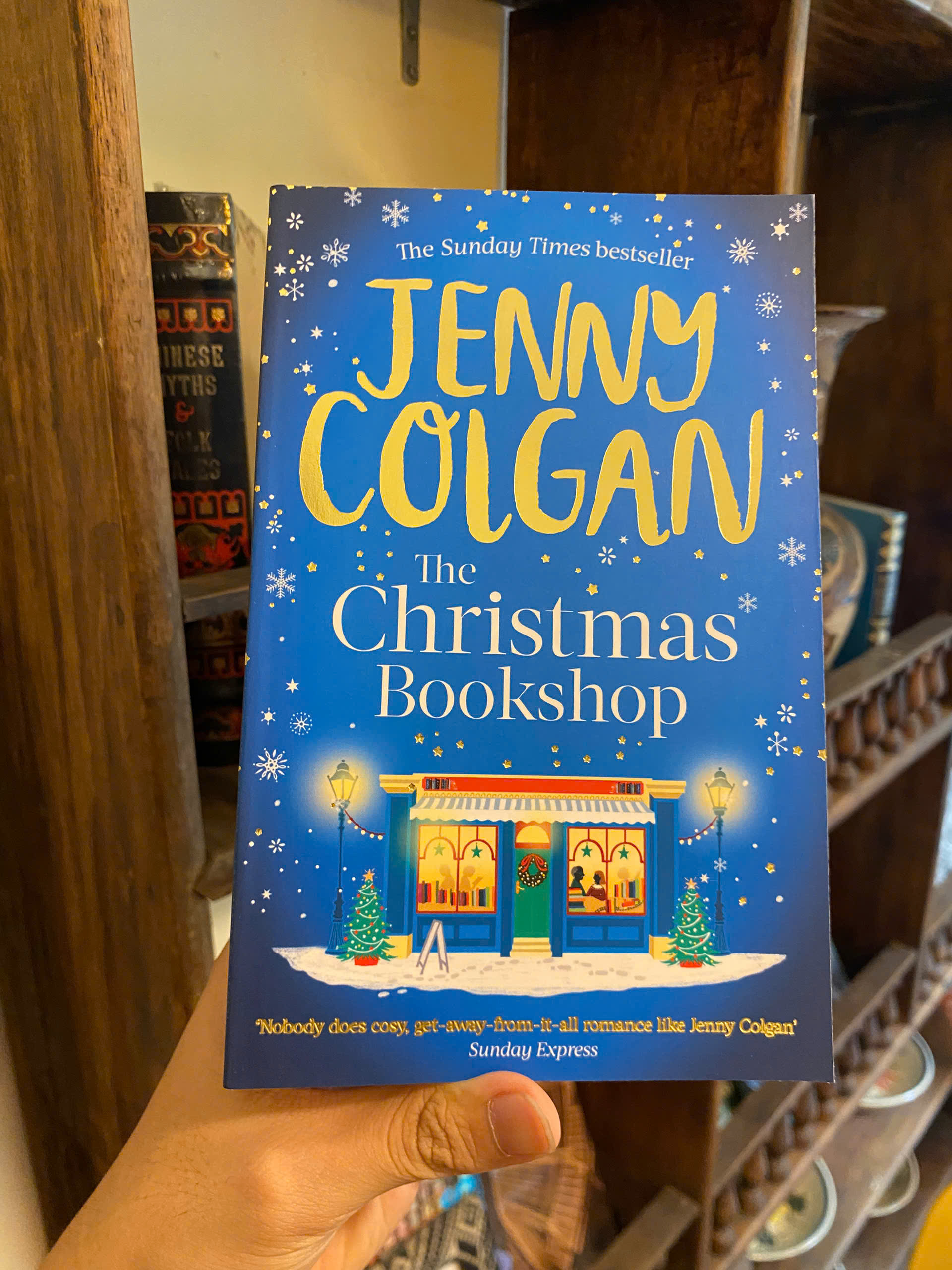 Sách - The Christmas Bookshop: A Cosy and Uplifting Festive Romance by Jenny Colgan / Sách Ngoại văn