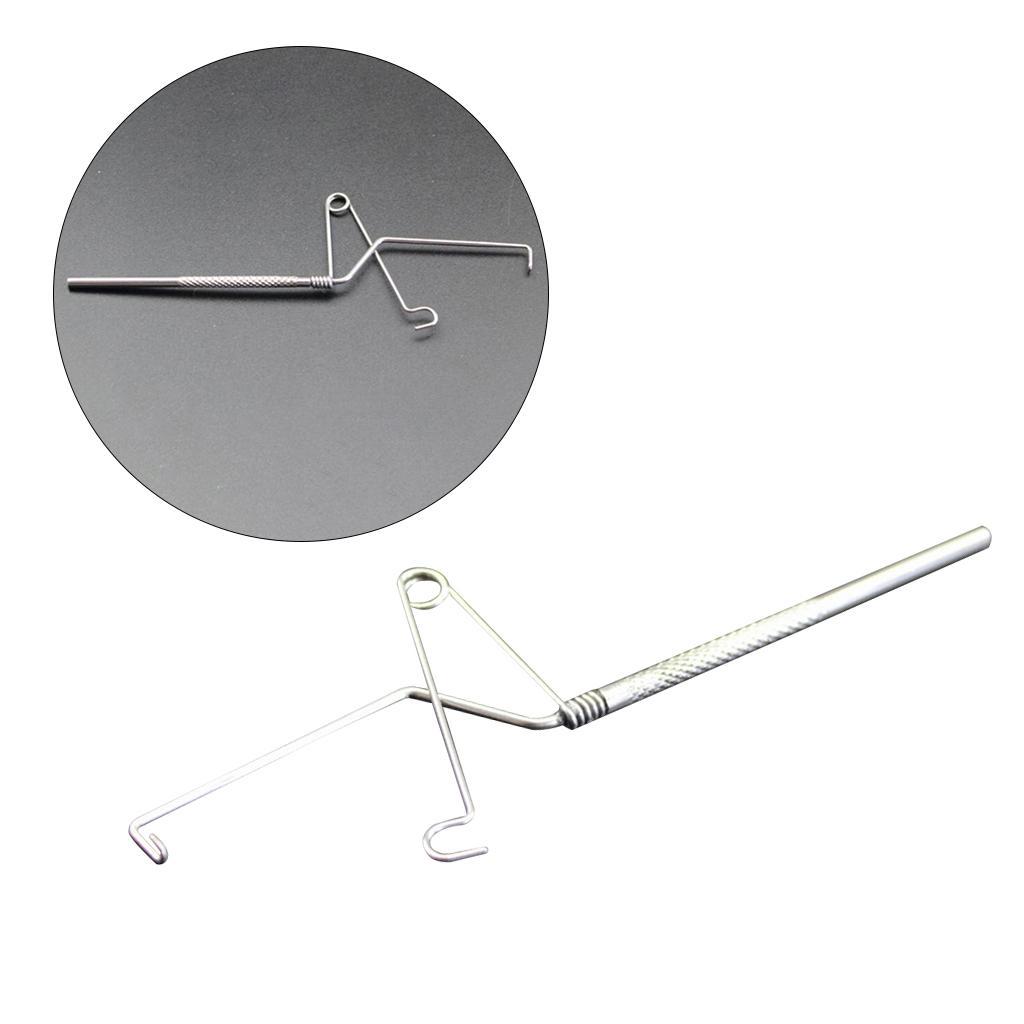 Multifunction Fly Tying Finisher Device Fishing Hook Stainless Steel
