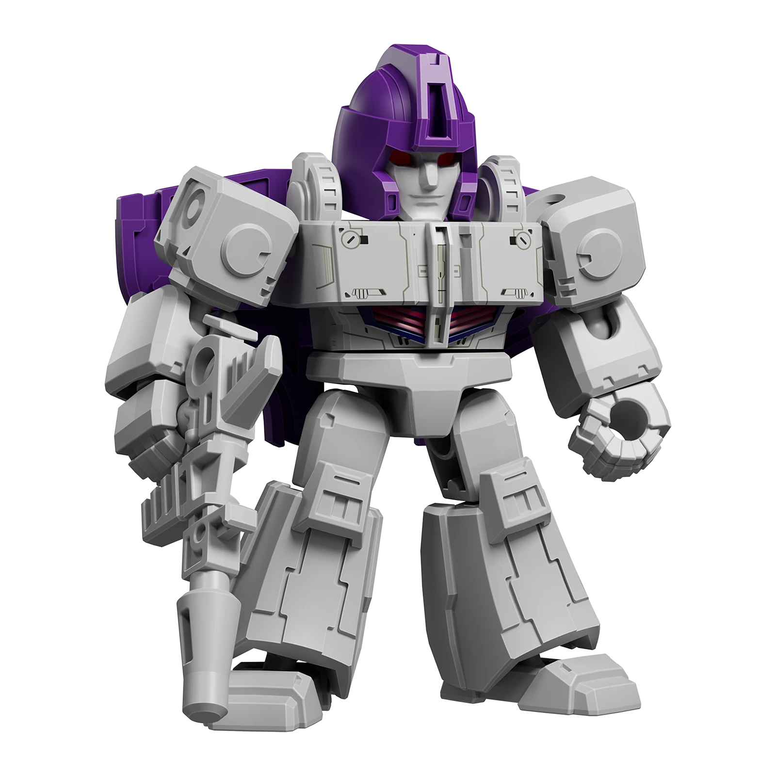 Đồ Chơi Blindbox Lắp Ráp Mô Hình Transformers - Defender Version 06 - Brutal Fang - Blokees ET56