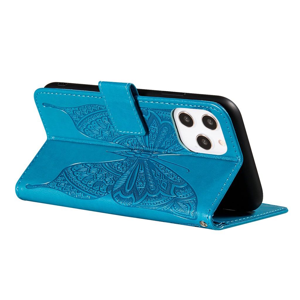 Bao Da Nắp Gập Có Ngăn Đựng Thẻ Cho Iphone 12 Pro Max Iphone 12 Mini Iphone 11 Pro Max
