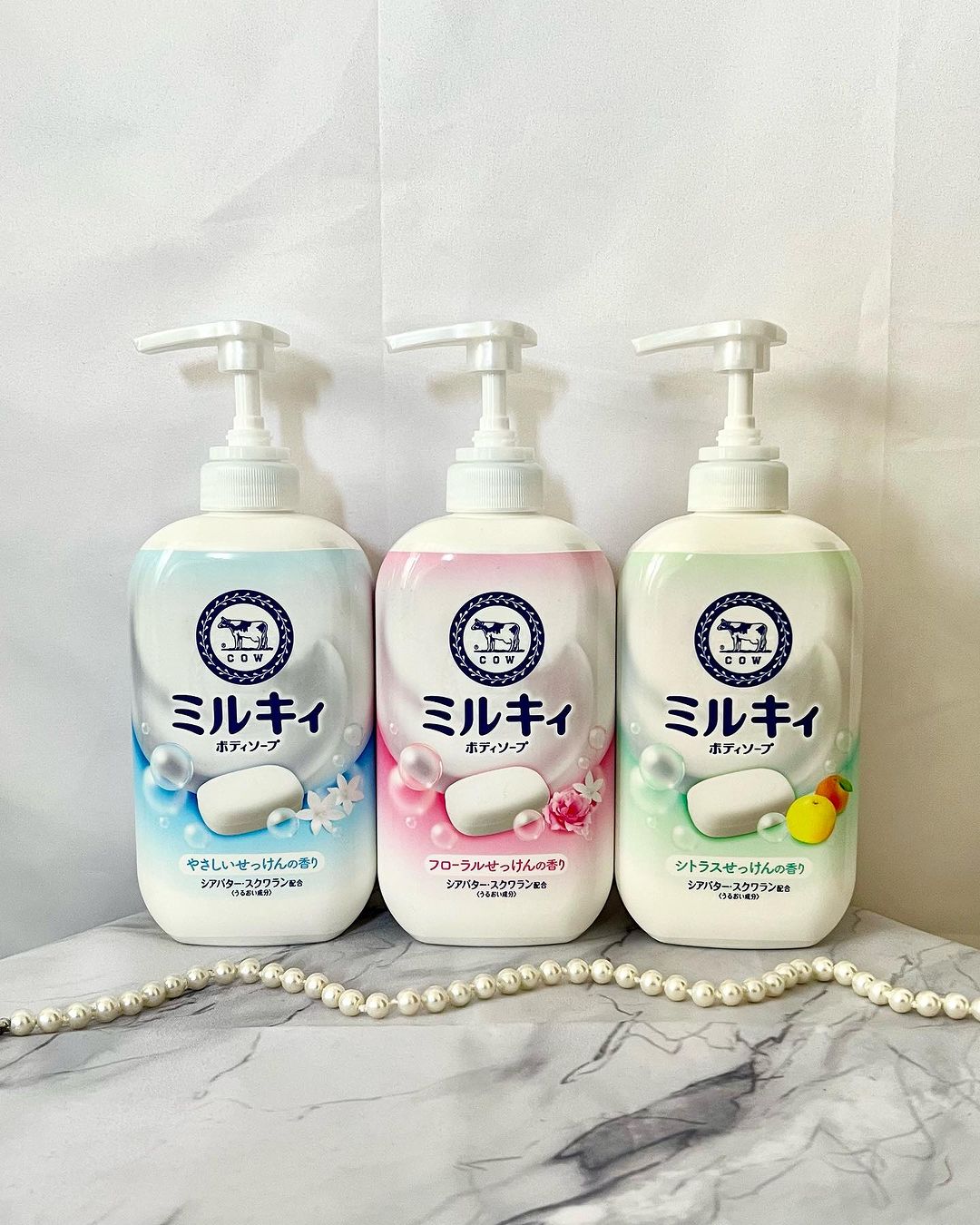 Sữa Tắm Dưỡng Trắng Mịn Da Milky Body Soap - Chai 500ML (03 Mùi Hương)