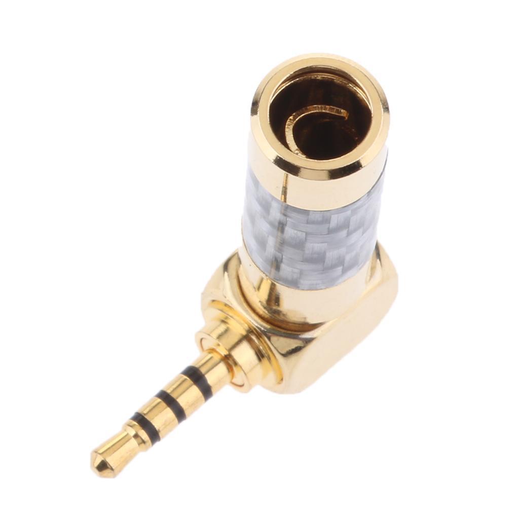 Professional 2.5mm Jack Gold Plated Audio Stereo adapter Converter for Headphone
