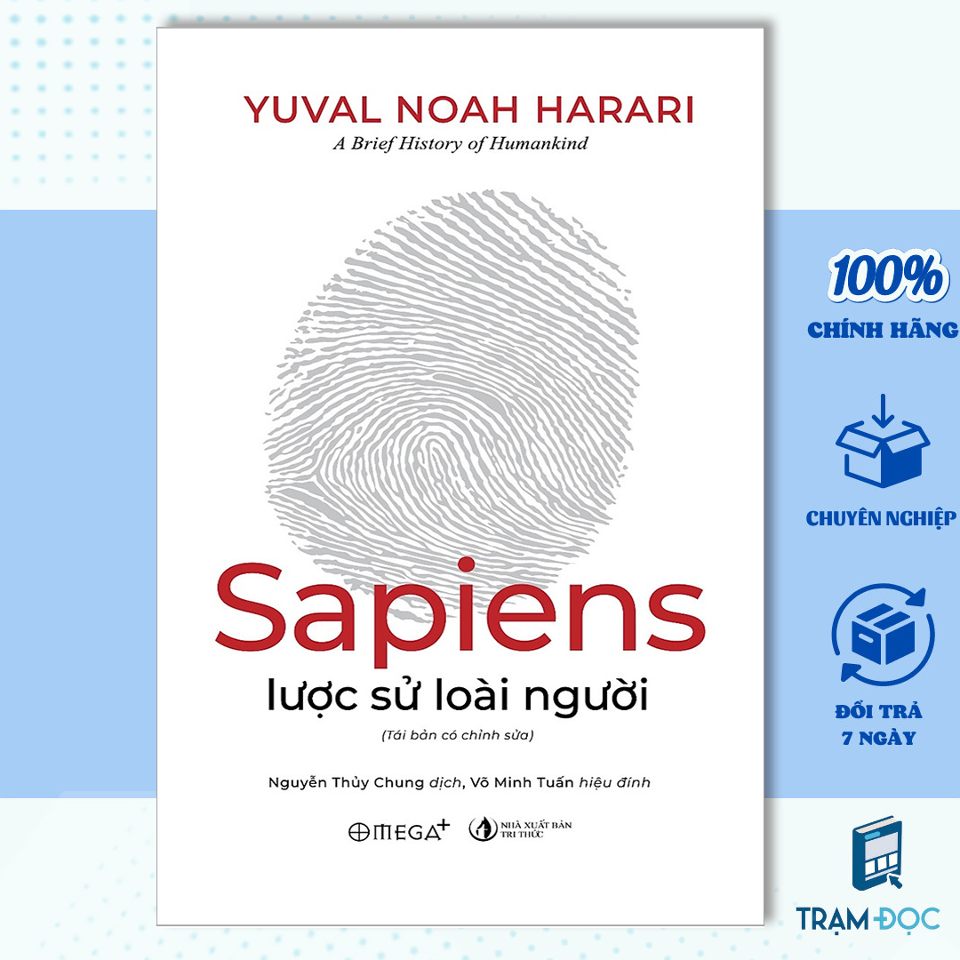 Trạm Đọc Official | Sapiens Lược Sử Loài Người