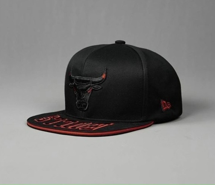 Nón hiphop, mũ snapback Bulls trâu đỏ phối vải kaki thời trang đường phố siêu đẹp