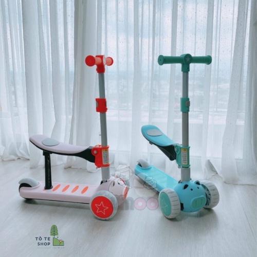 Xe scooter con heo , scooter heo , xe trượt scooter 3 bánh hình con heo cực dễ thương