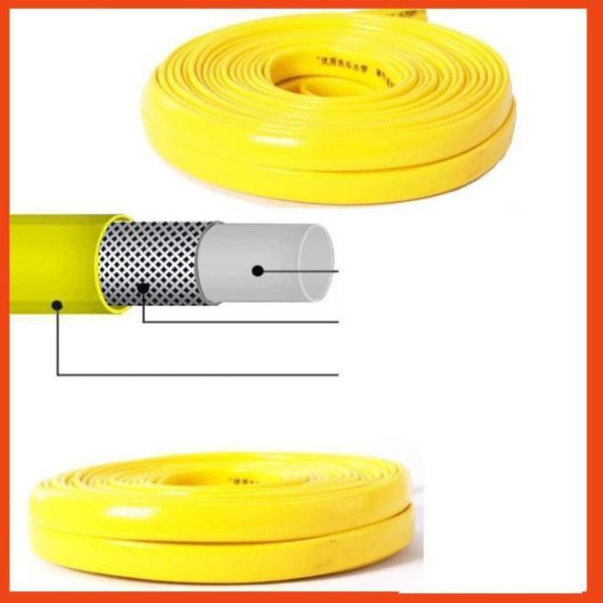 Bộ dây vòi xịt nước rửa xe,tưới cây tăng áp 3 lần 7-10m 206317