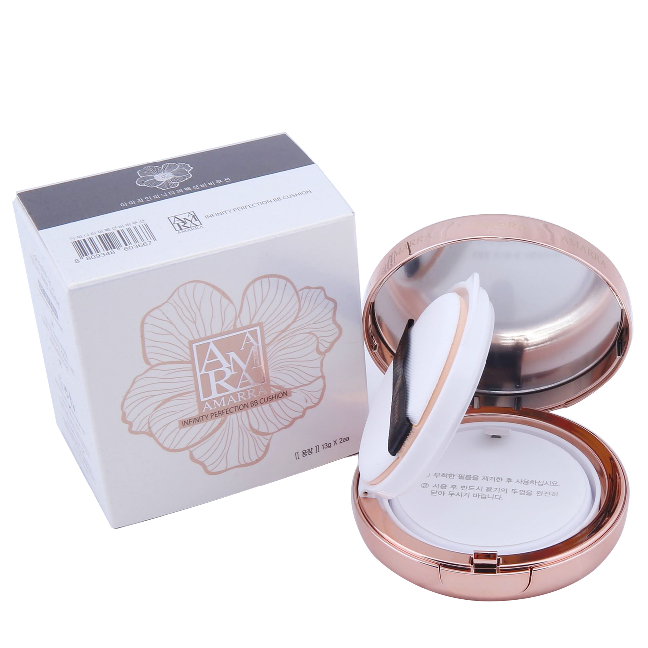 Phấn nước tạo nền trang điểm Amarra - Infinity Perfection BB Cushion