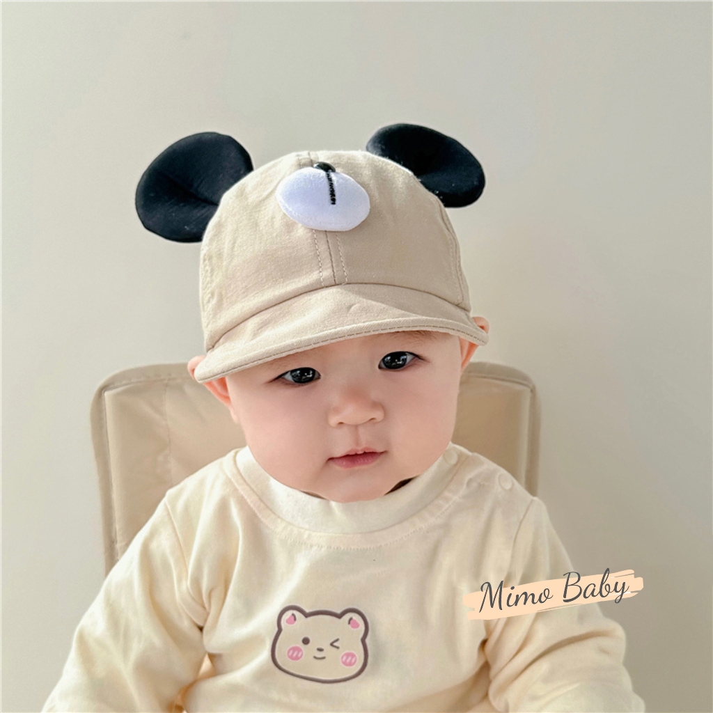 Mũ nón lưỡi trai tai chuột mickey đáng yêu cho bé MH231 Mimo Baby