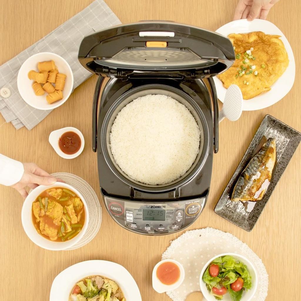 Nồi cơm điện tử Nhật Bản Zojirushi 1.8L NL-GAQ18V-BM, 820W, sản xuất tại Nhật, bảo hành 3 năm| HÀNG CHÍNH HÃNG