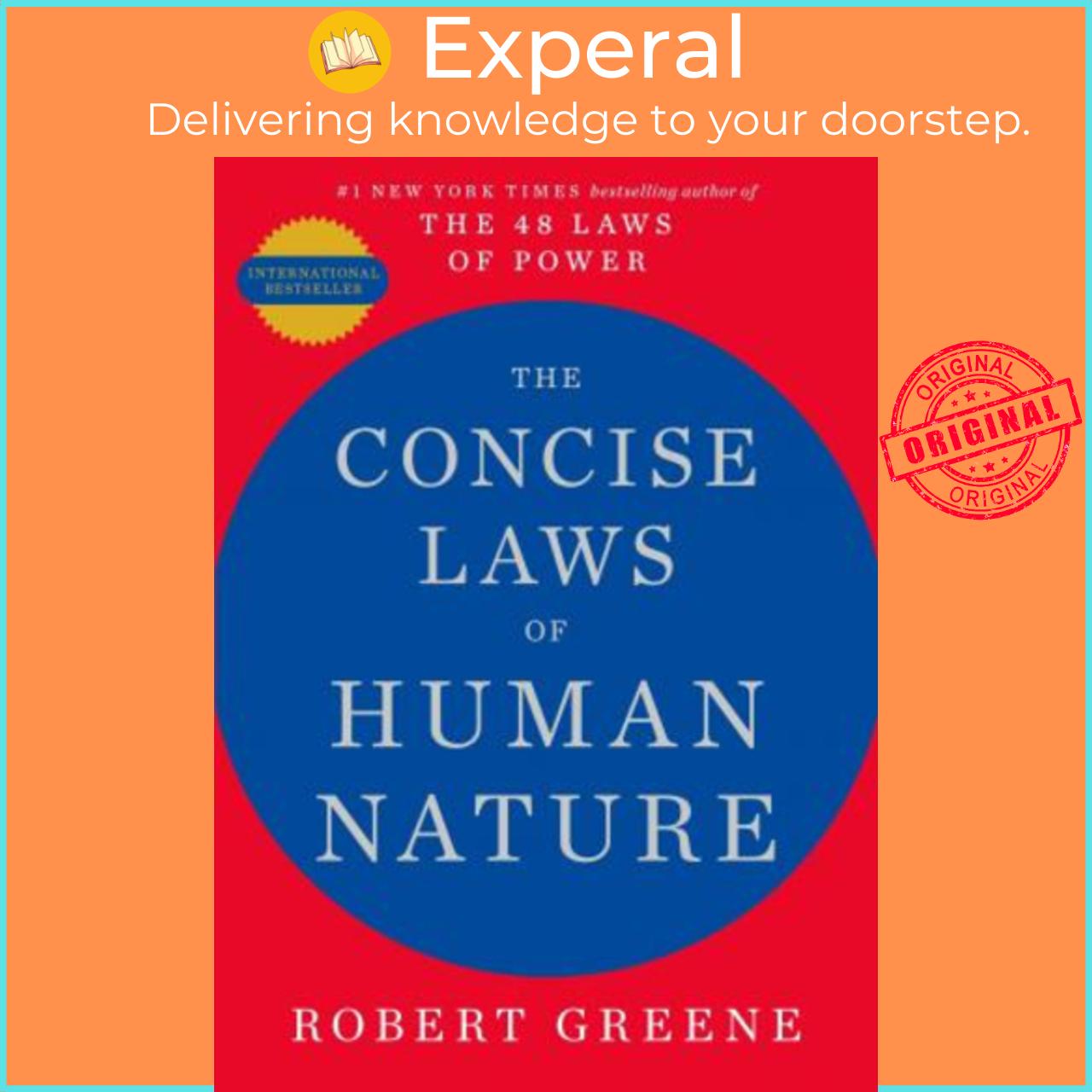 Sách - The Concise Laws of Human Nature by Robert Greene (UK edition, paperback)