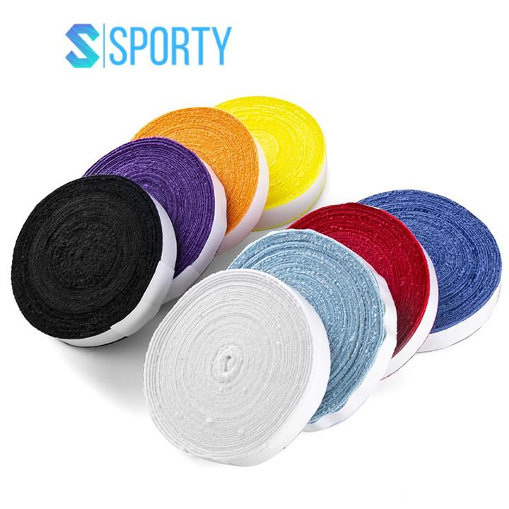 Quấn cán vải cầu lông (1 cuộn lớn) SPORTY 1135 chất liệu thoáng khí, thoát mồ hôi, mềm mại