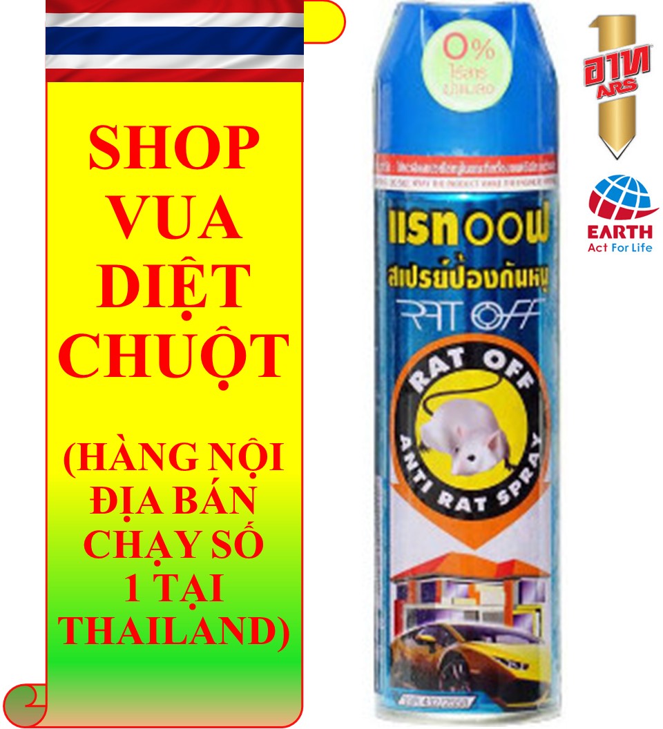 CHAI XỊT DIỆT CHUỘT- CAM KẾT HÀNG THẬT THAILAND 100%
