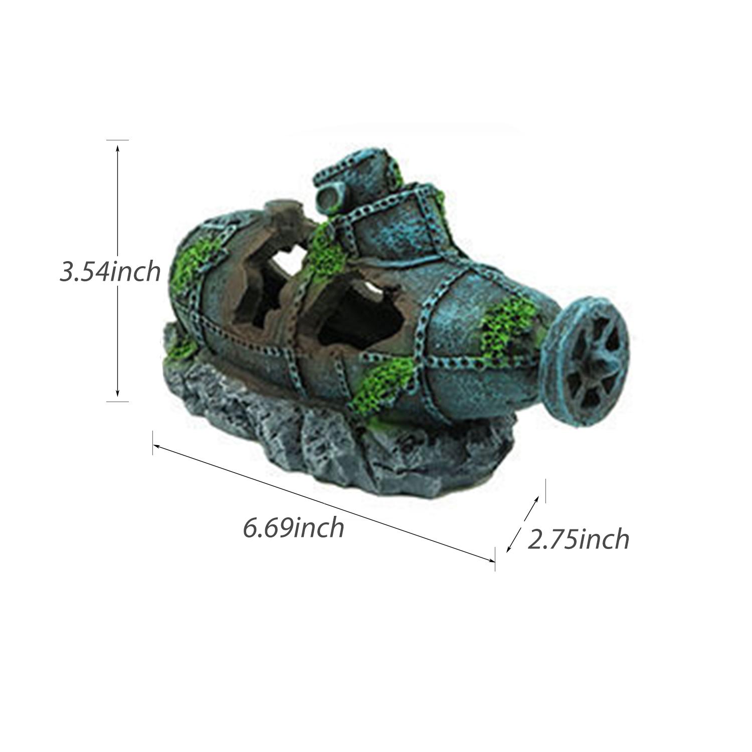 Đồ trang trí bằng nhựa dành cho bể cá