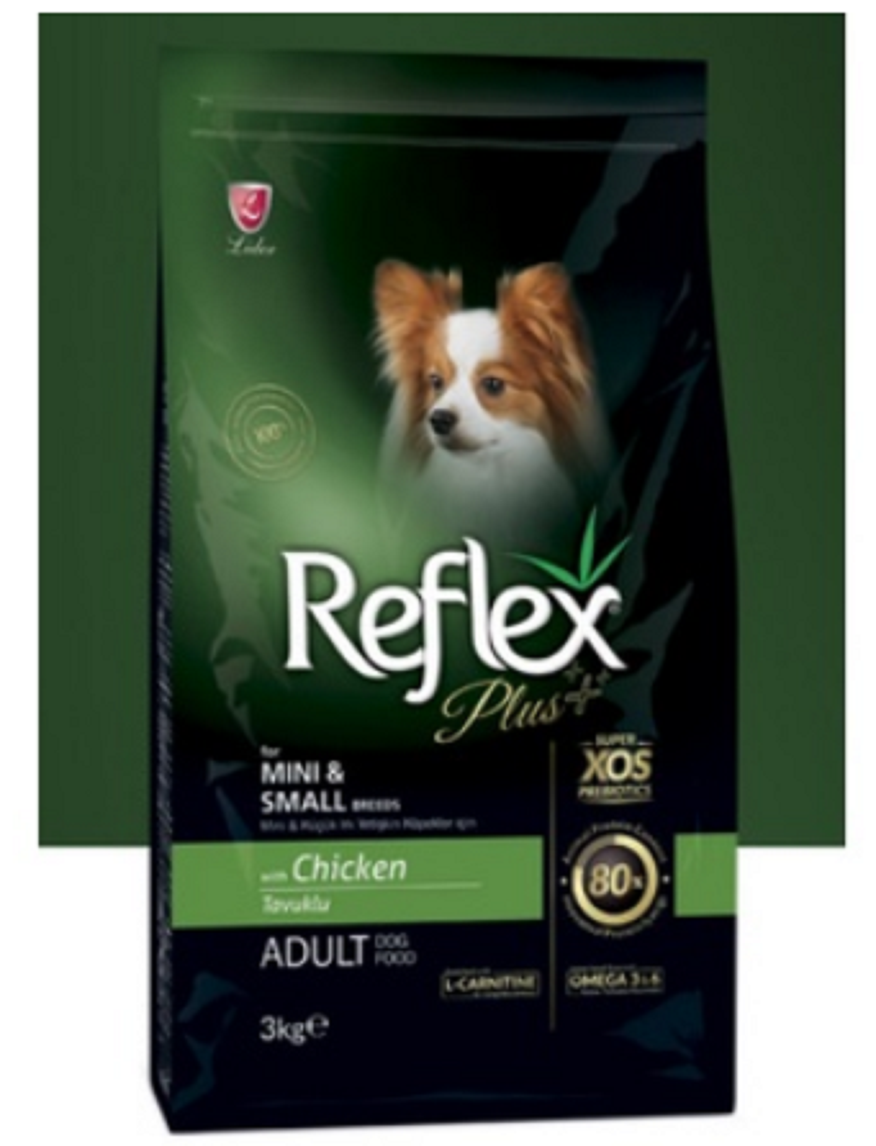 Hạt cho chó trưởng thành Reflex Plus Mini & Small Adult - Vị Gà 3Kg