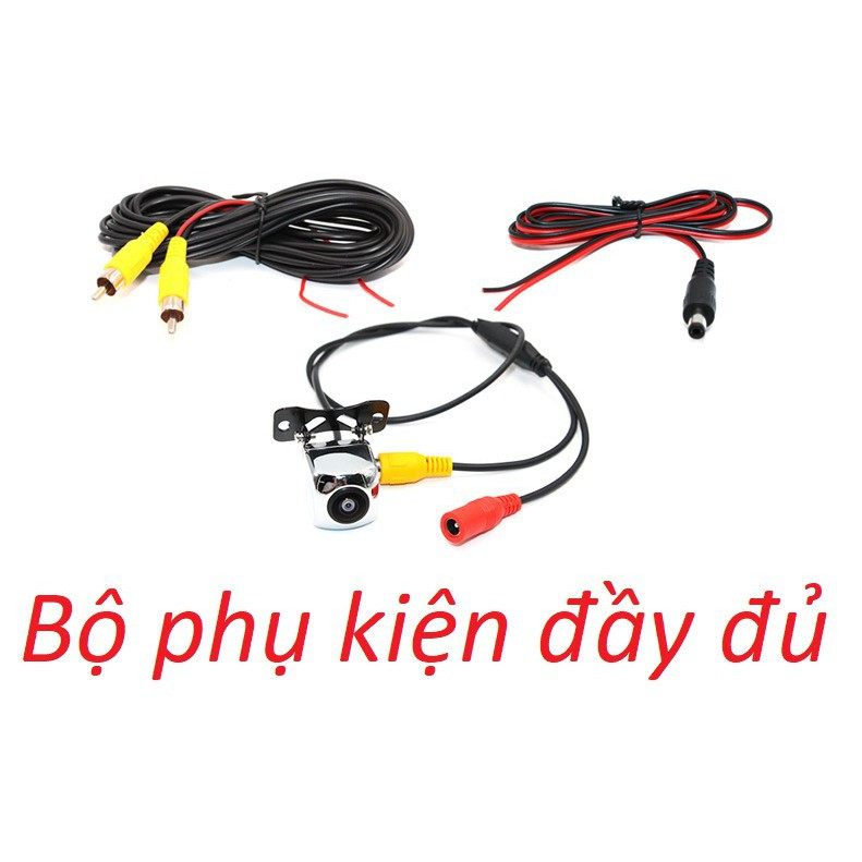 Camera lùi mạ bạc AHD720/CCD mắt lồi góc rộng 170 độ chân cánh bướm