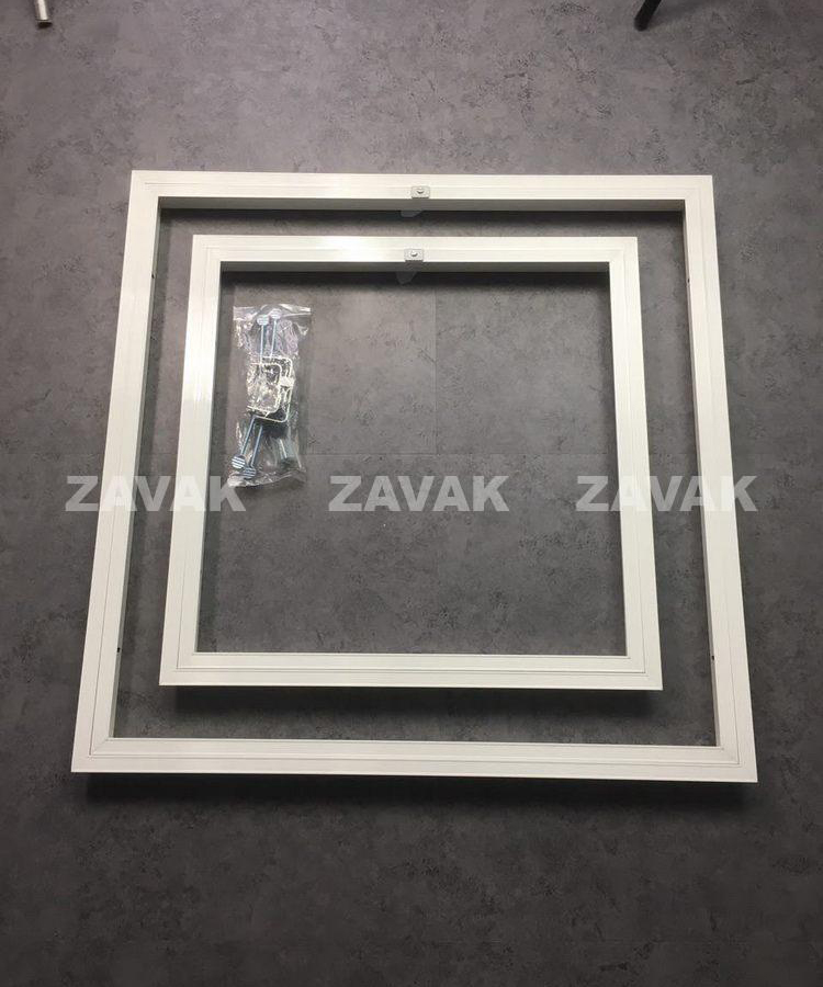 Nắp cửa thăm trần thạch cao ZAVAK SPG-68345/ 45x45cm/ màu trắng