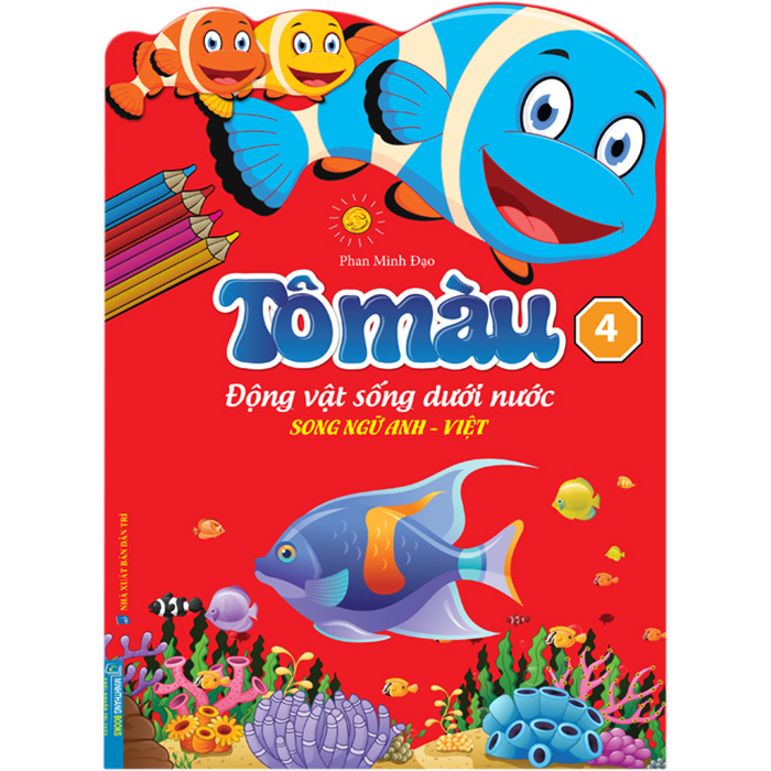 Combo 6 Quyển: Tô Màu Động Vật Dưới Nước