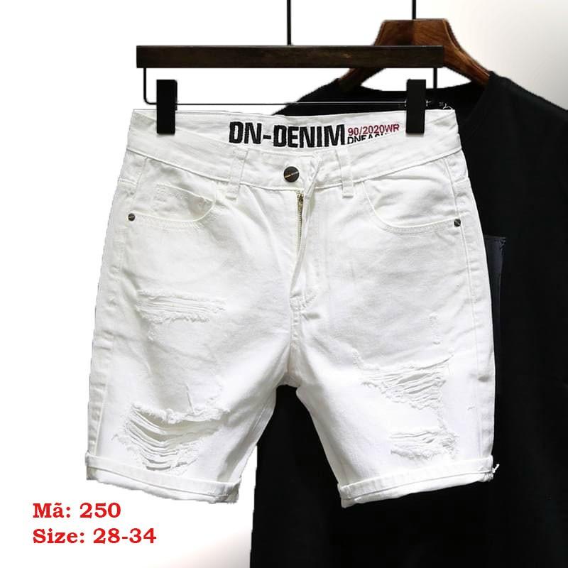 Quần Short Jean Nam Chất Bò Co Giãn️️Quần Đùi Nam thời trang cao cấp Tô Tồ Shop - QSJNM250
