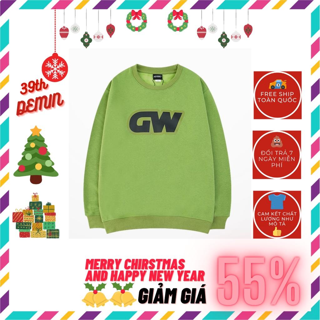 Áo nỉ GW phong cách Hip Hop graffiti sweater unisex Form rộng Free Size