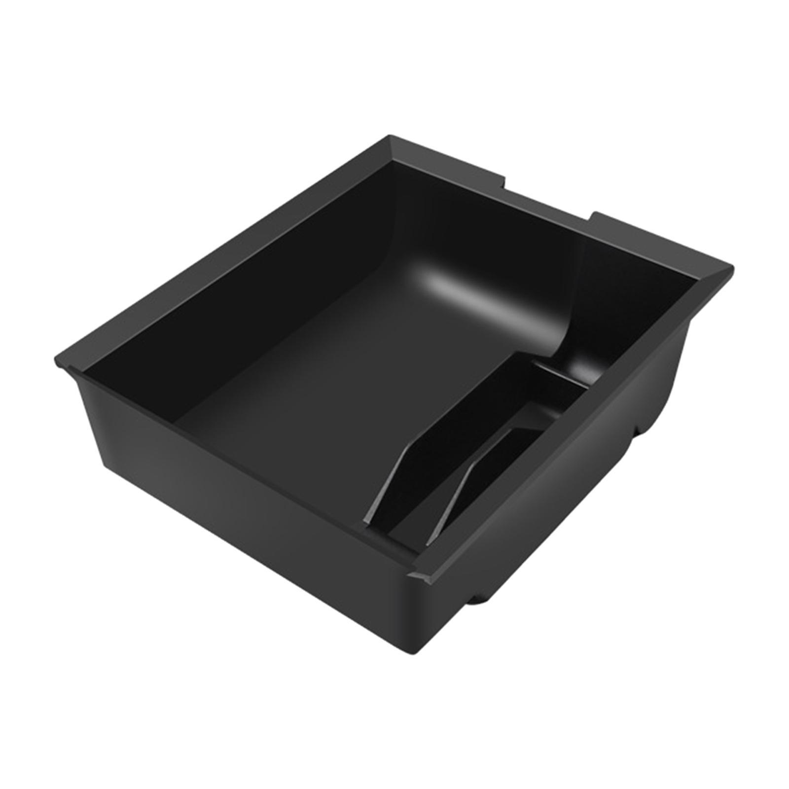 Console Organizer Tray Front Flocking