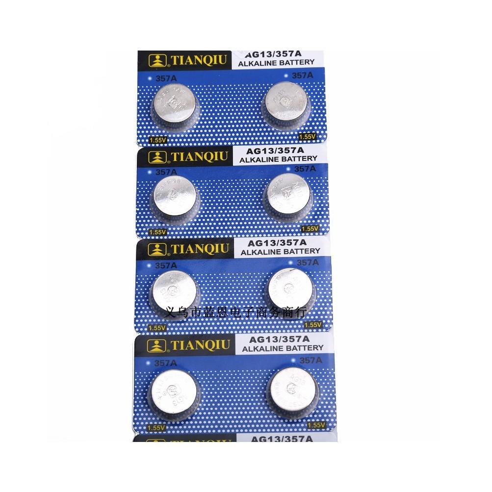 Viên Pin AG13/LR44H/357A Tianqiu 1.5v