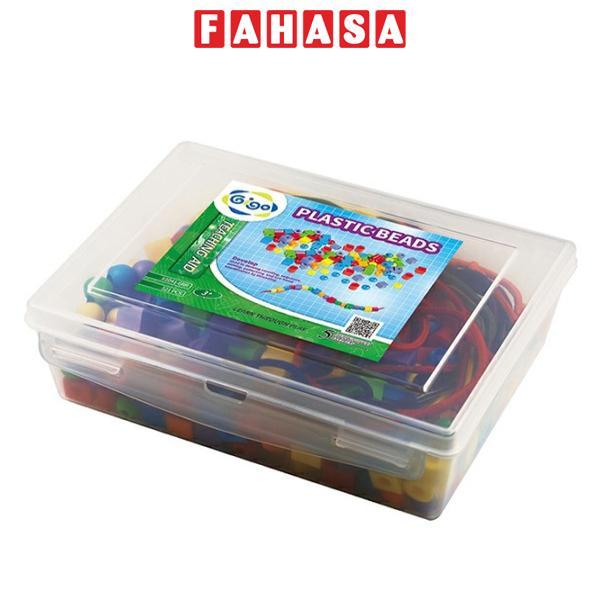 Bộ Xâu Chuỗi Vòng Hạt Nhỏ - Plastic Beads - Gigo Toys #1041-6R