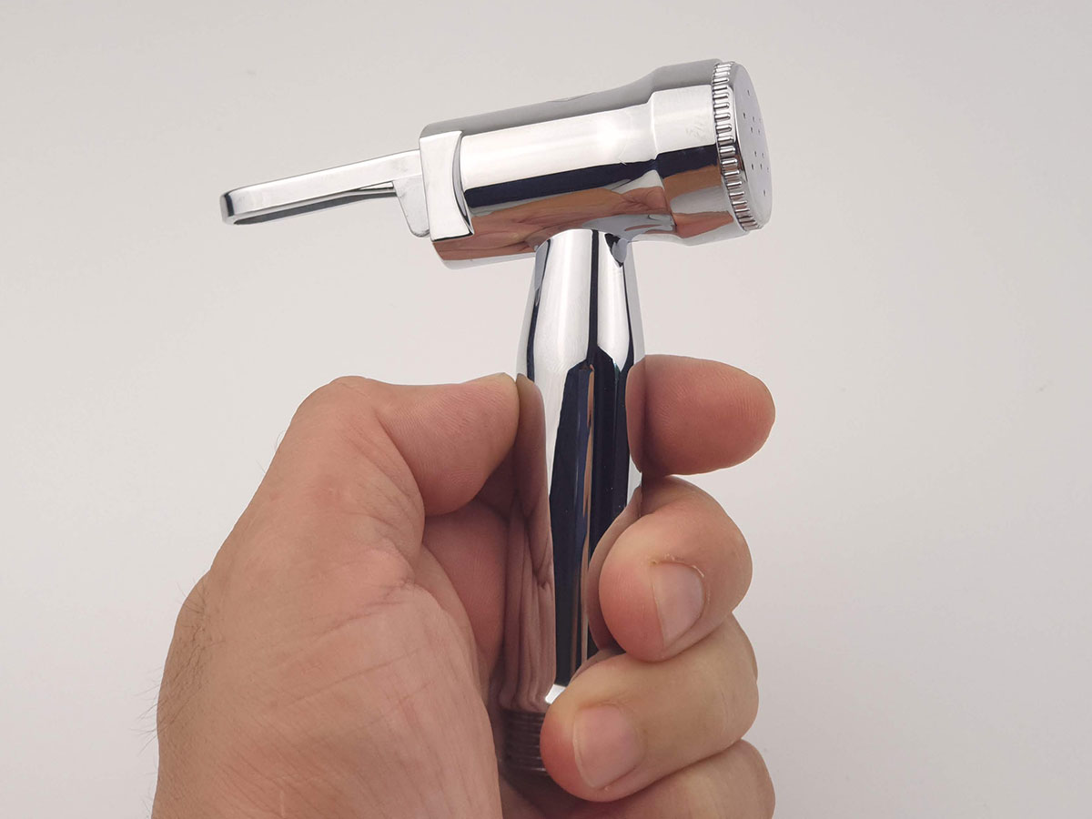 Tay xịt vệ sinh Nhựa ABS mạ Chrome tăng áp Eurolife EL-H06