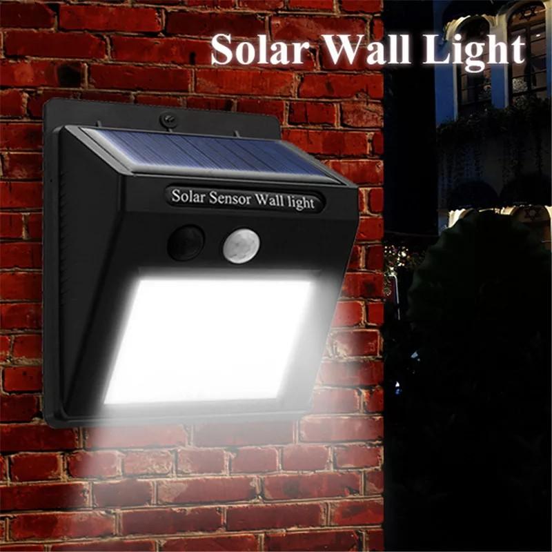 Đèn tường led ngoài trời năng lượng mặt trời tiết kiệm điện năng