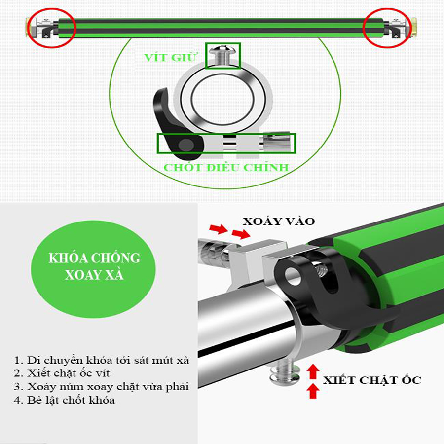 Combo Xà đơn treo tường 2019 + Kìm bóp tay điều chỉnh lực (Màu ngẫu nhiên)