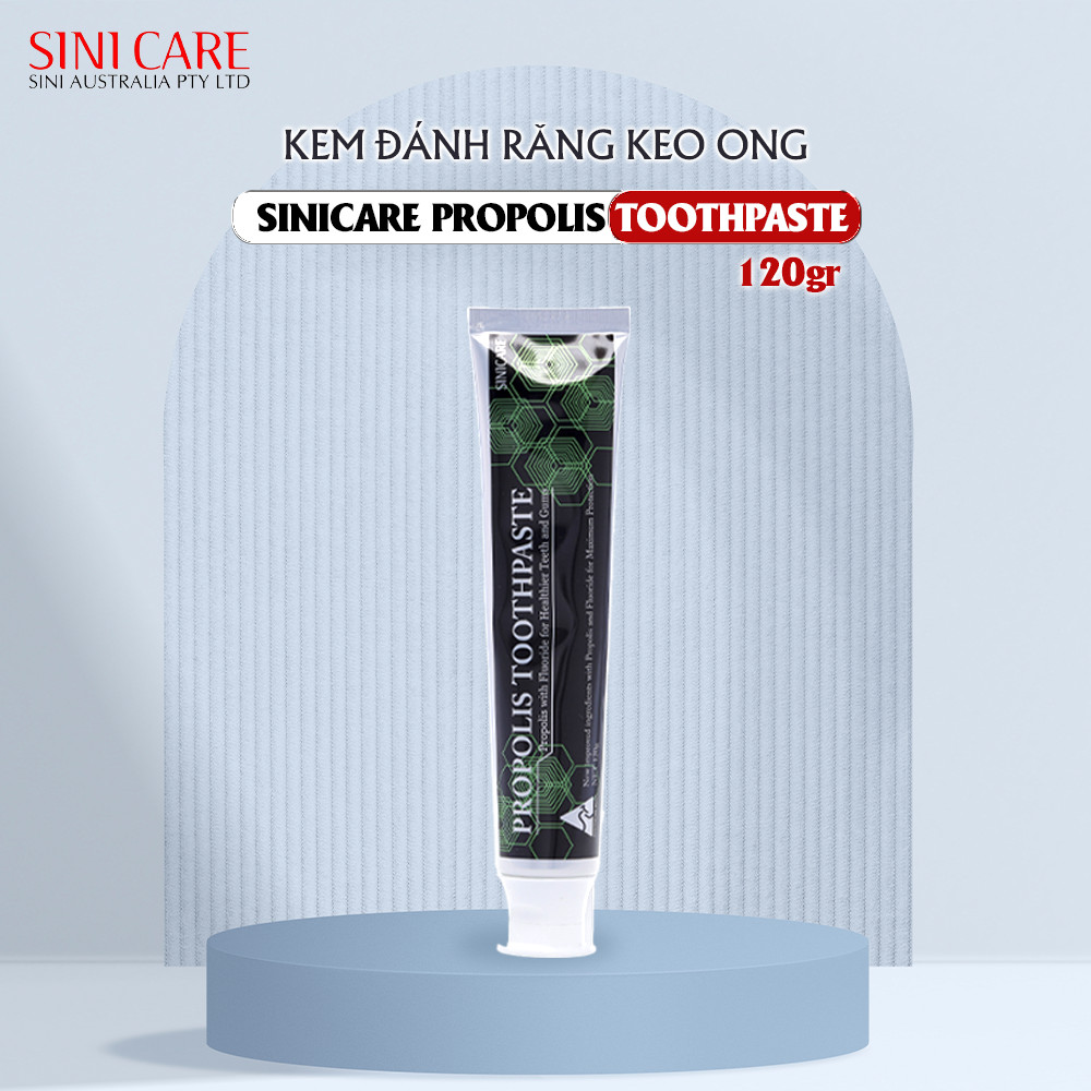 Kem đánh răng keo ong SINICARE Propolis Toothpaste 120gr