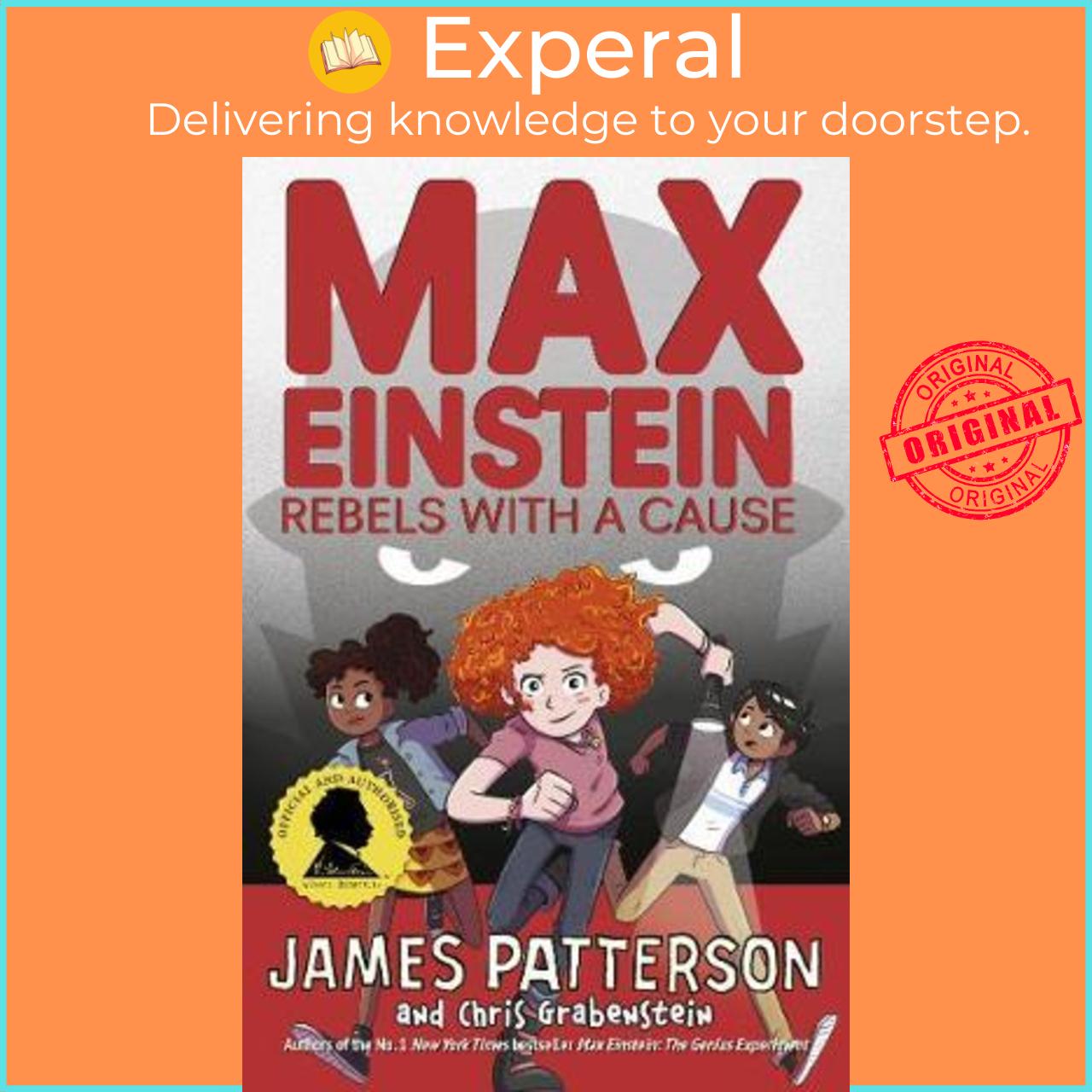 Sách - Max Einstein: Rebels with a Cause by James Patterson (UK edition, paperback)