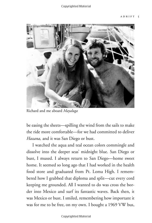 Adrift A True Story of Love, Loss, and Survival at Sea [Movie tie-in]