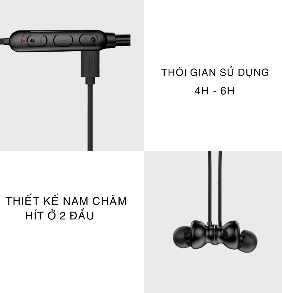 Tai nghe Bluetooth cho iphone samsung Galaxy Chính Hãng