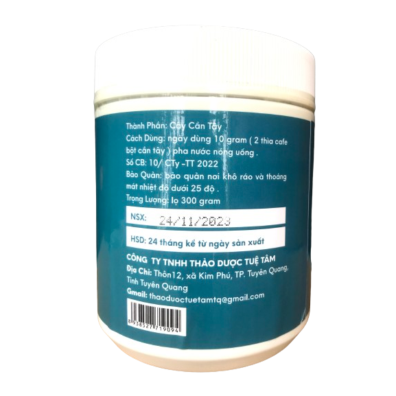 Bột Cần Tây Sấy Lạnh BELEZA 300 gram - Sản phẩm của nông trại sinh thái vùng cao, quy trình sạch khép kín từ trồng trọt, thu hoạch đến chế biến
