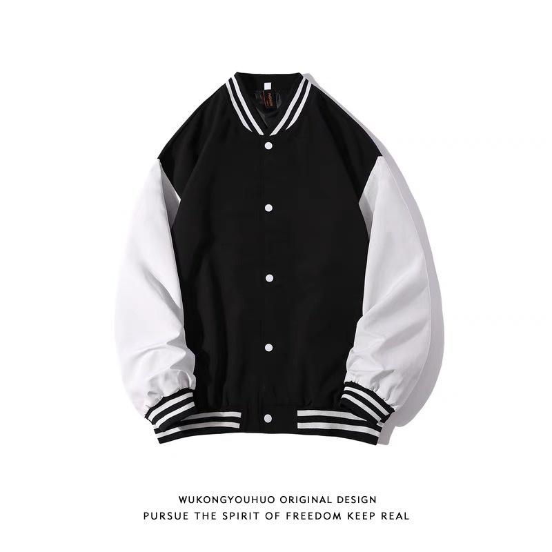 Áo khoác Bomber Jacket dù 2 lớp form rộng nam nữ unisex ulzzang