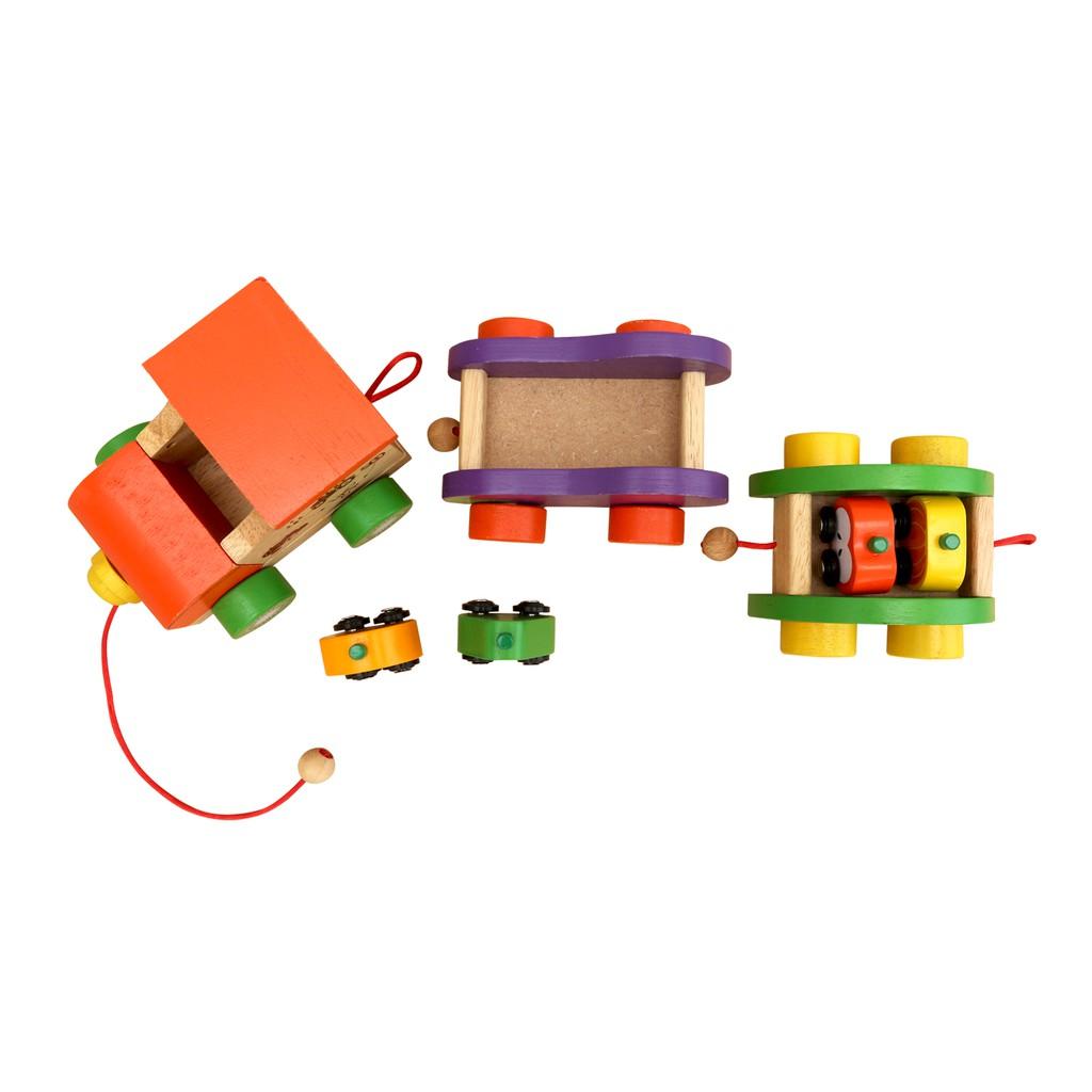 Đồ chơi gỗ WinWintoys - Xe chở trái cây 68322