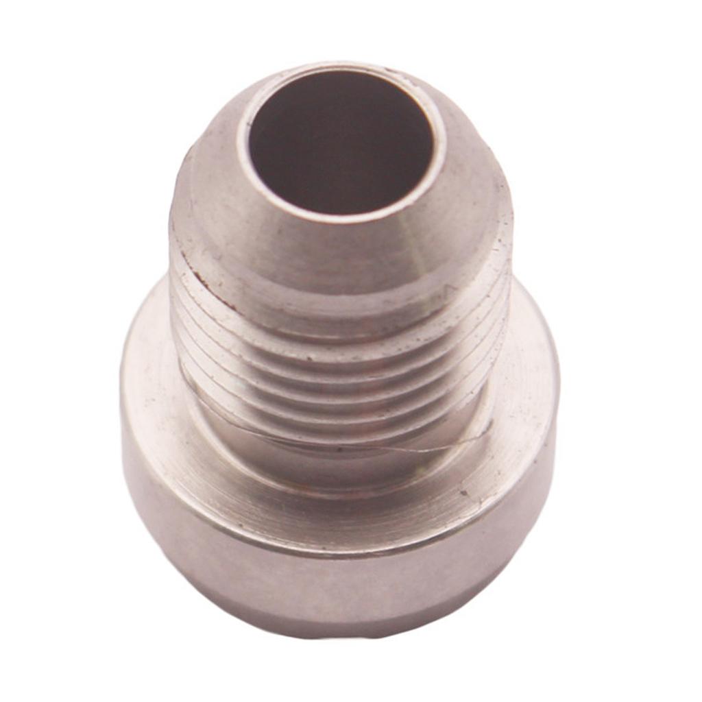 2Pcs Car AN3 Male Weld On Adapter Bung Connector CNC Machined Cooler Tank