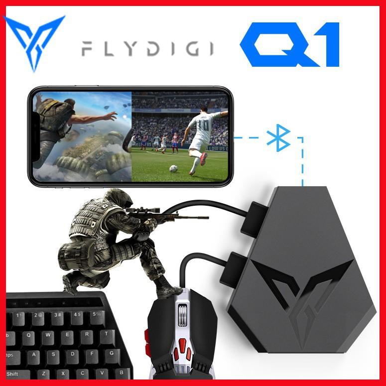 Bộ chuyển đổi game Flydigi Q1 chơi game PUBG, ROS, Free Fire và các game FPS khác, không sợ band acc