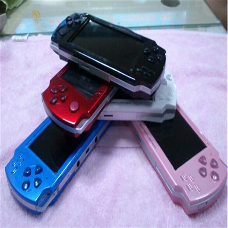 Thả giao hàng Trò chơi cầm tay Bảng điều khiển 4,3 inch MP4 Người chơi MP5 Trò chơi Trò chơi thực sự Hỗ trợ 8GB cho trò chơi PSP, Camera, Video, E-Sách màu: Màu sắc ngẫu nhiên