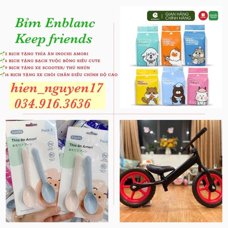 Bỉm ENBLANC KEEP FRIENDS Hàn Quốc ̂̃ Dán/Quần S40/M32/L28/XL24