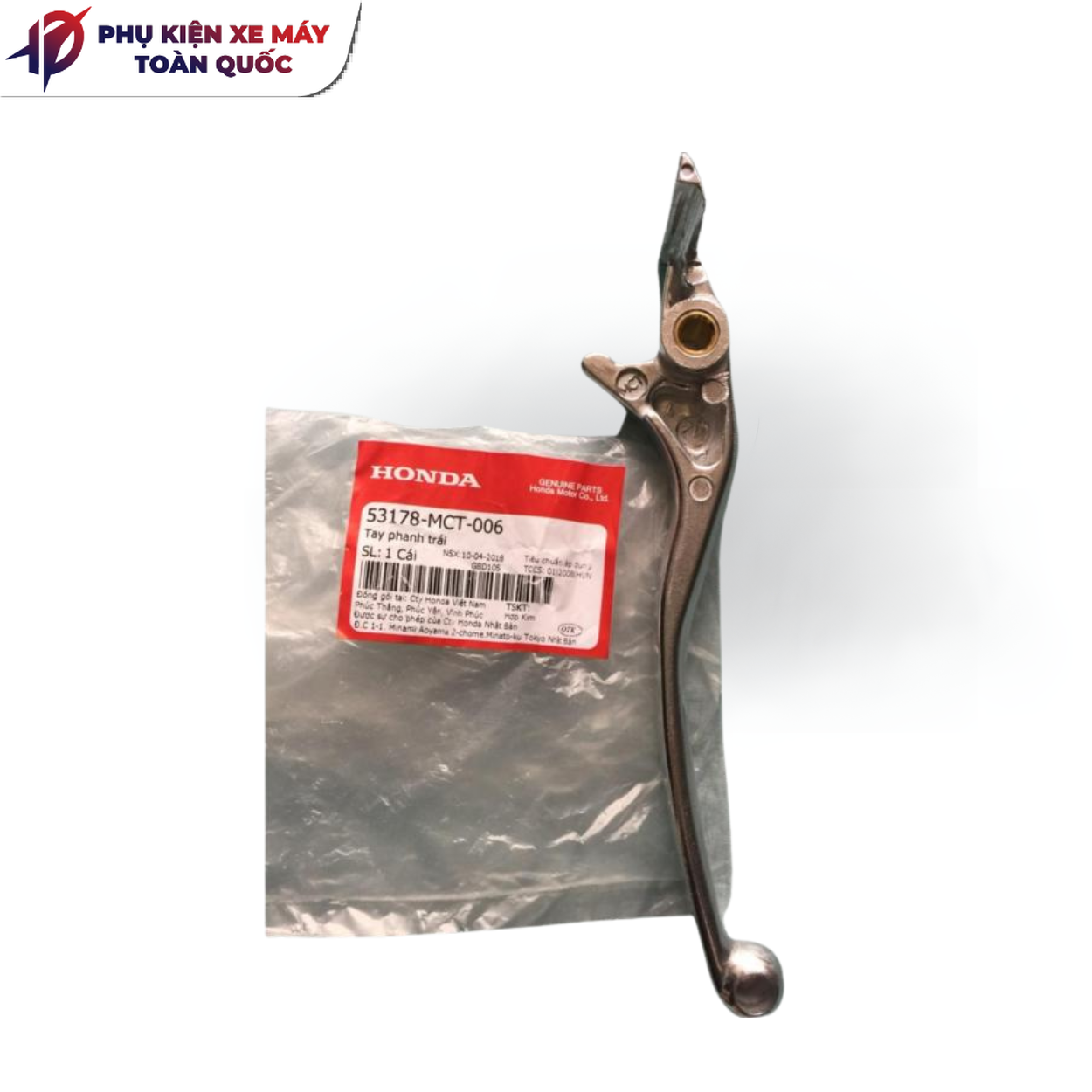 Tay phanh trái HONDA SH125/SH150 (Ý)  (2009-2011)-53178MCT006