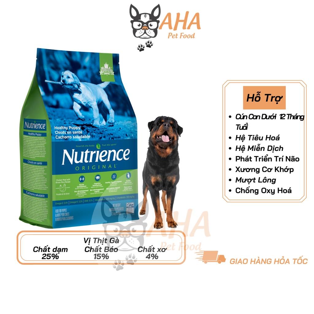 Thức Ăn Cho Chó Rottweiler Nutrience Original Bao 5kg Hỗ Trợ Xương Cơ Khớp - Thịt Cừu, Rau Củ, Trái Cây