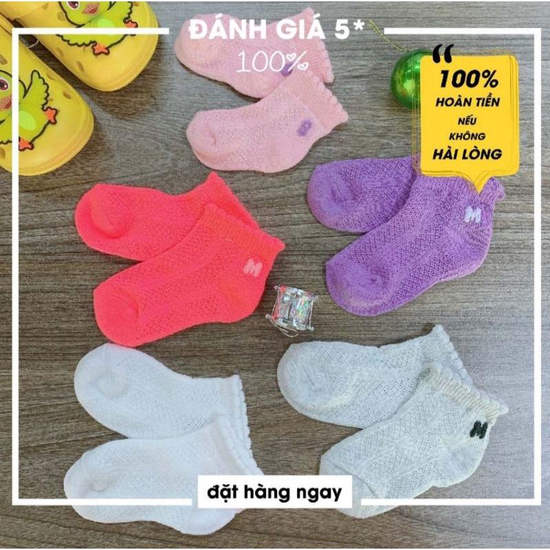 Tất lưới xuất xịn cho bé 6 - 18 tháng