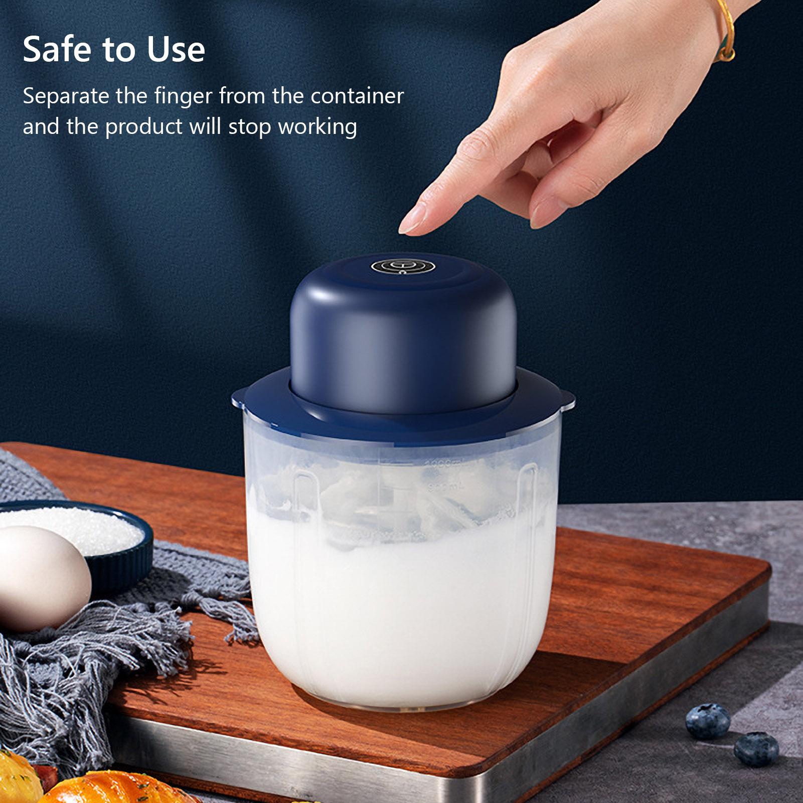 Máy Đánh Trứng Điện Nắp Kín Dung Tích 1000Ml