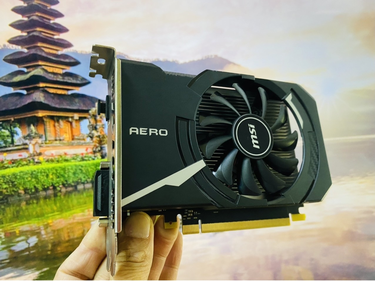VGA (Cạc màn hình) MSI GeForce GT 1030 AERO 2GB/1FAN (HÀNG CHÍNH HÃNG)