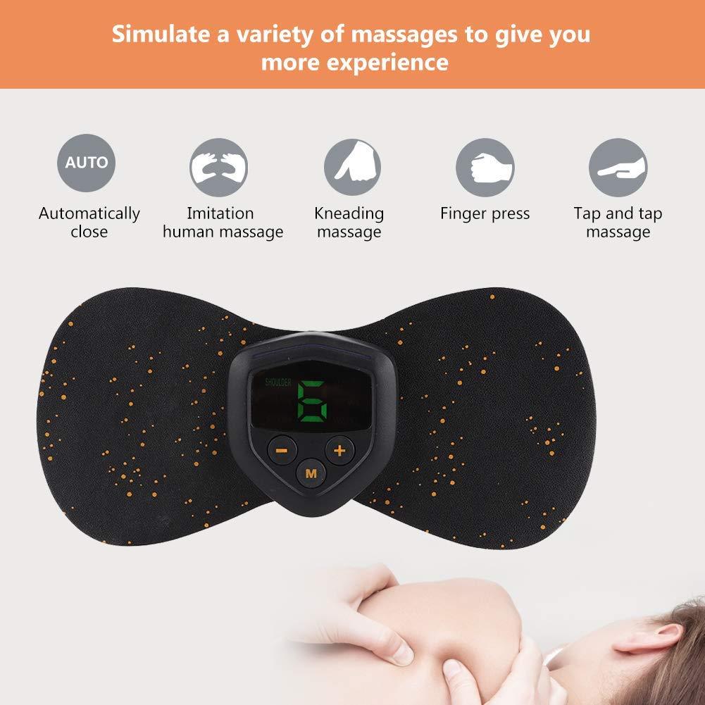 Masseur điện mini di động của nhãn dán cổ cổ tử cung được sử dụng để giảm đau cơ là lựa chọn đầu tiên cho quà tặng