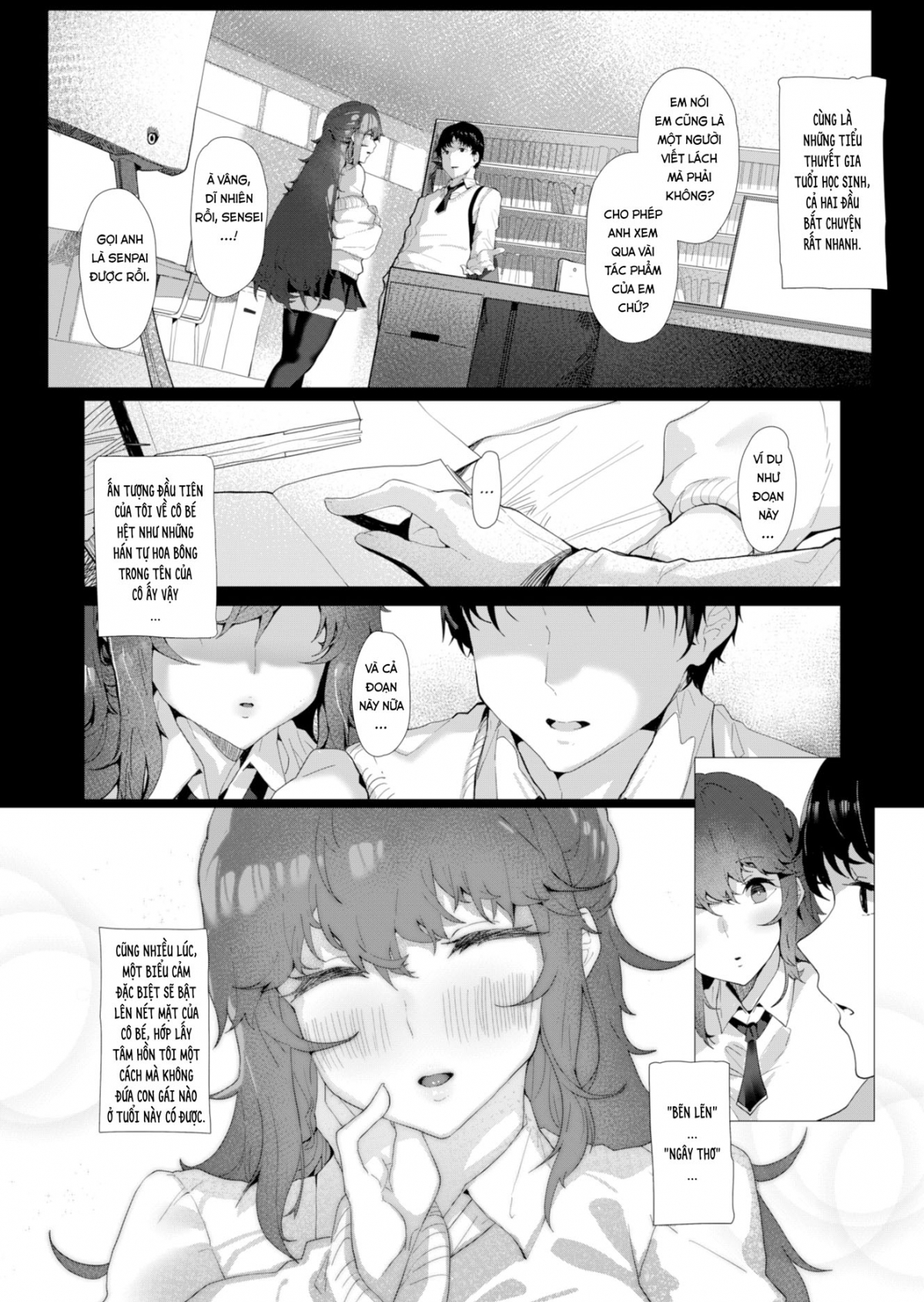 ngân hoa giang chảy qua tim anh...? chapter 1 9