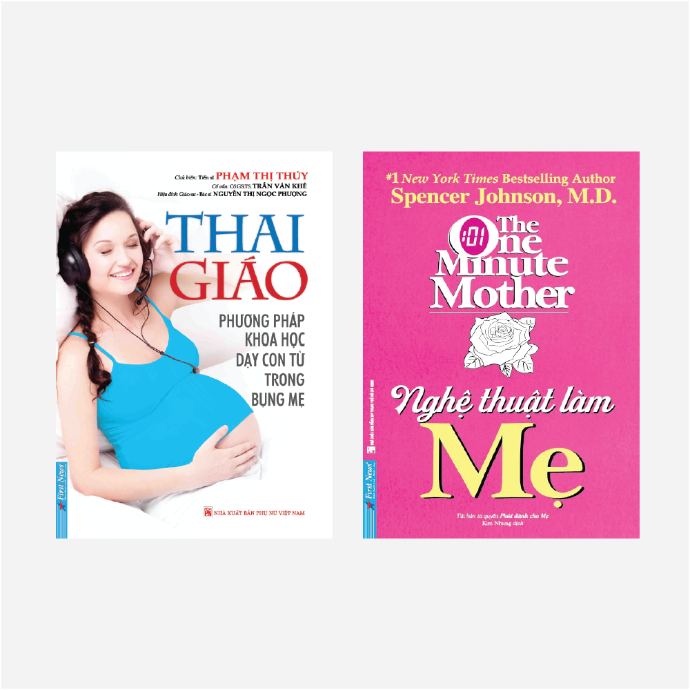 Sách Combo Thai Giáo + Nghệ Thuật Làm Mẹ - First News